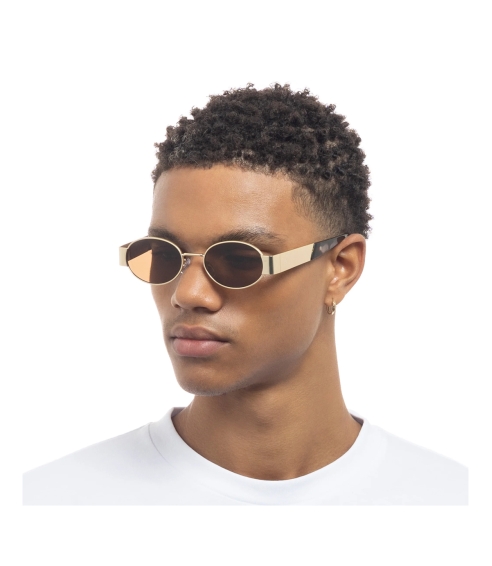 Mars - Satin Gold Charcoal Tort. Sports and fashion