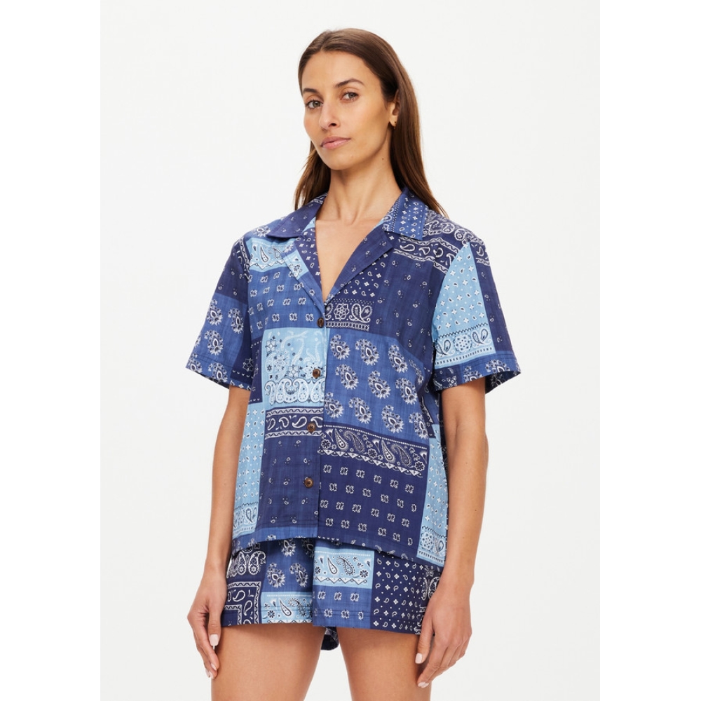 The Upside “Mascada Andie” shirt. Short sleeve