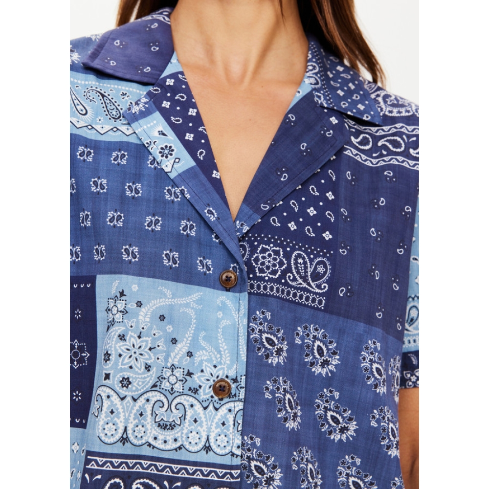 The Upside “Mascada Andie” shirt. Short sleeve