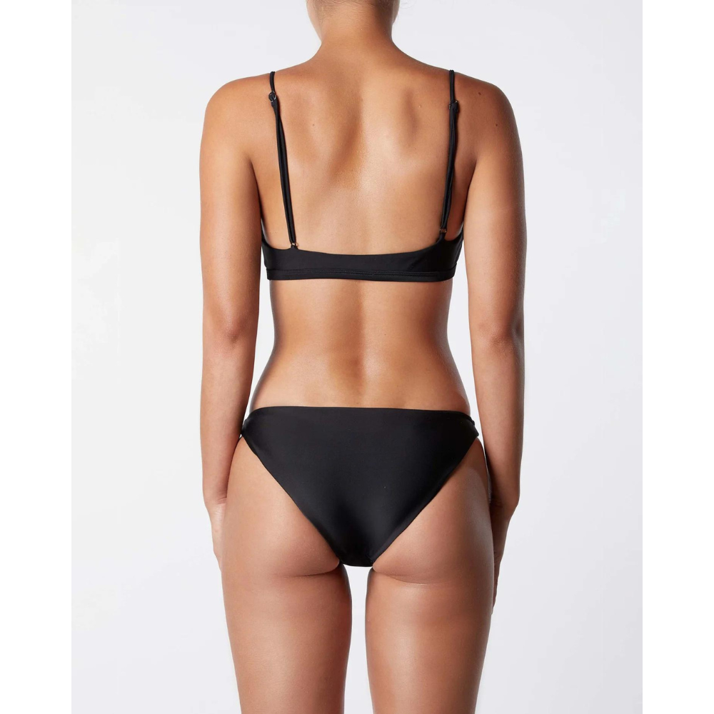 Crop Top - “Black”. Bikini 