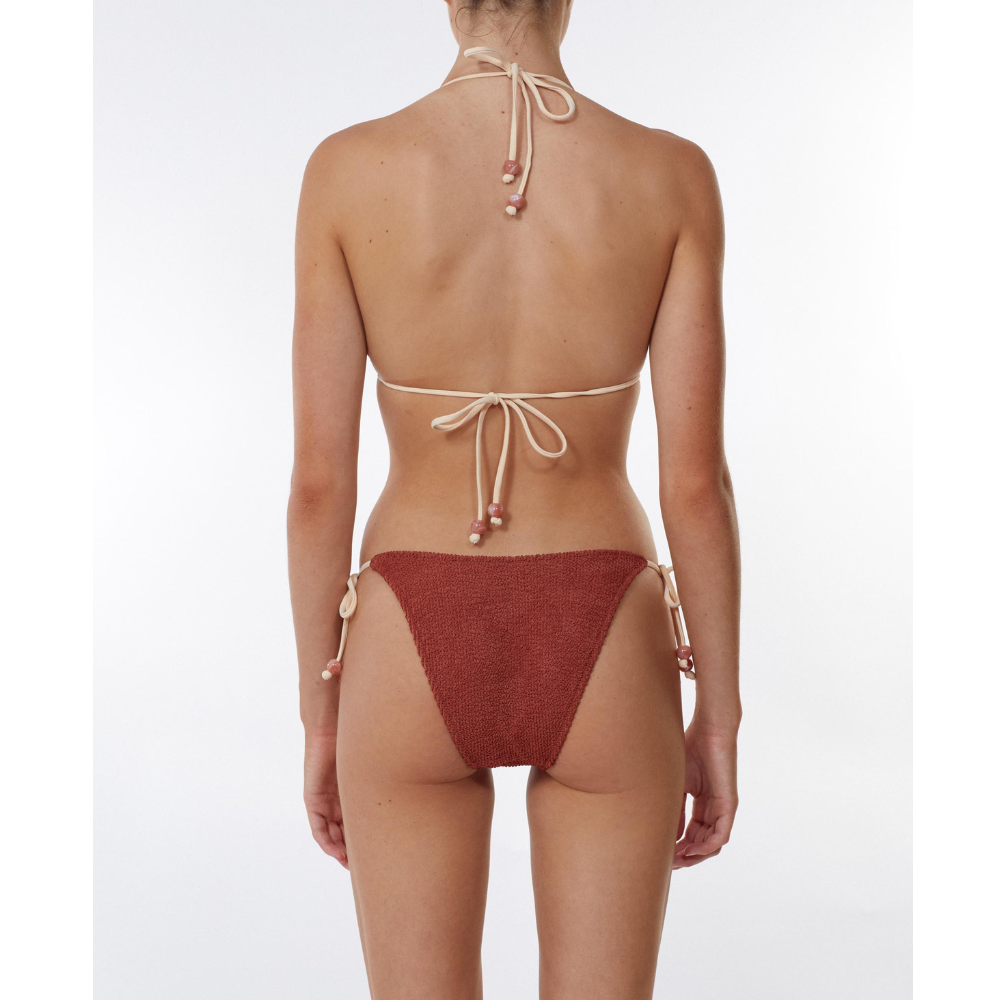 The Triangle Top - "Mecca Crimp". Bikini 