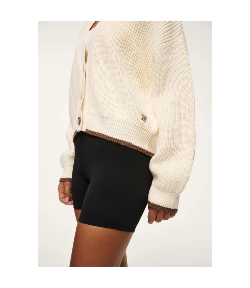 MEMORY KNIT CARDIGAN WHISPER WHITE. Sweaters