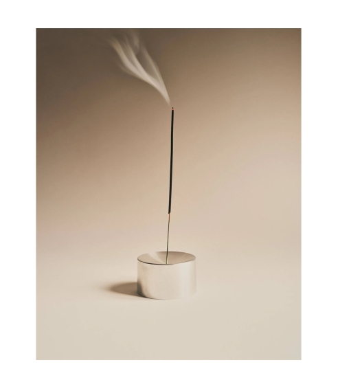"Metallic Incense Holder" aliuminis smilkalų laikiklis. Smilkalai