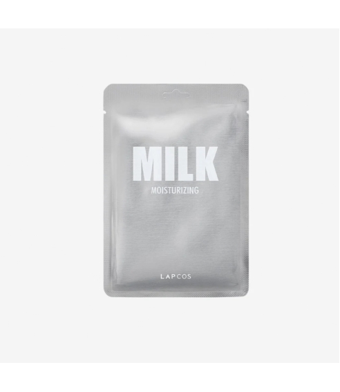 "Milk" drėkinanti mikropluošto kaukė su pienu. Lakštinės ir hidrogelio kaukės