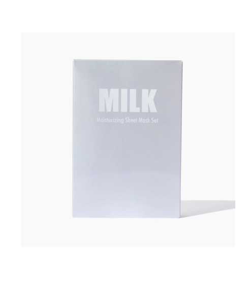 "Milk" drėkinanti mikropluošto kaukė su pienu. Lakštinės ir hidrogelio kaukės