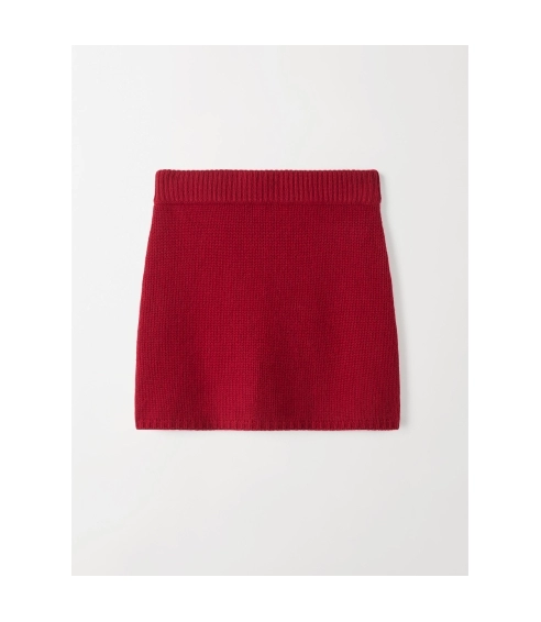 Mini Skirt - Lipstick Red. Skirts