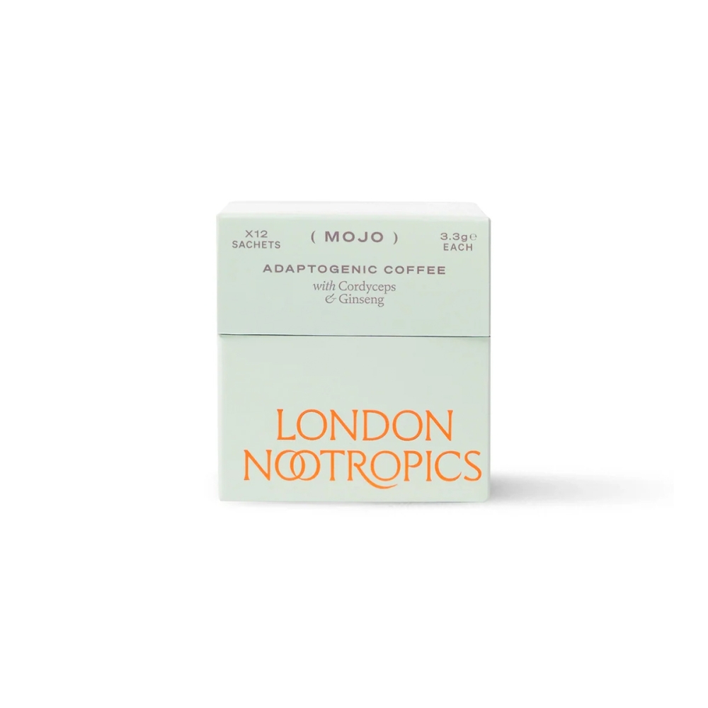 London Nootropics Grybų gėrimai “Mojo” adaptogeninis kavos gėrimas London Nootropics “Mojo” adaptogeninis kavos gėrimas. Grybų gėrimai