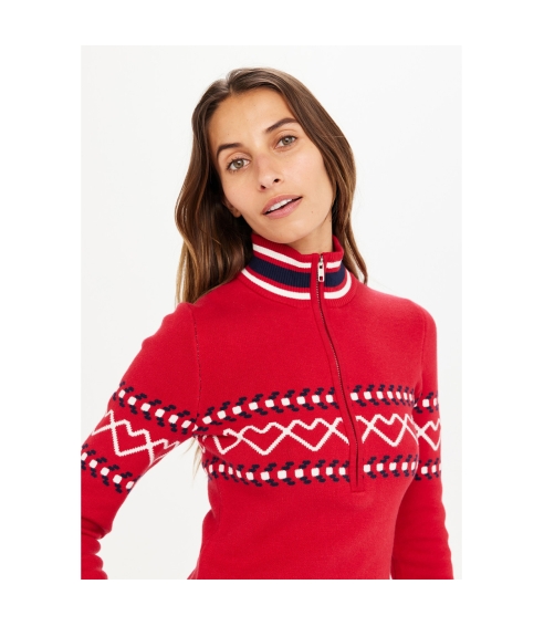 MONTEROSA BLANCHE HALF ZIP. Sweaters