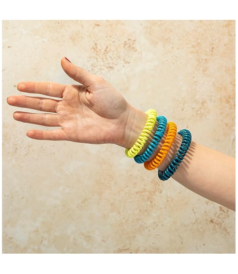 “Mosquito Repellent Bracelets” apyrankės nuo uodų 10 vnt.. Apsauga nuo vabzdžių