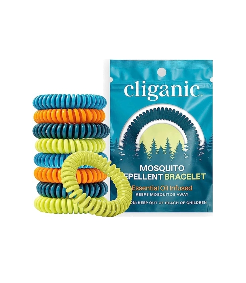 “Mosquito Repellent Bracelets” apyrankės nuo uodų 10 vnt.. Apsauga nuo vabzdžių