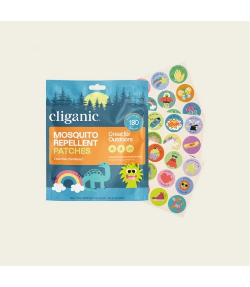 MOSQUITO REPELLENT PATCHES - POSITIVE VIBES 180 psc