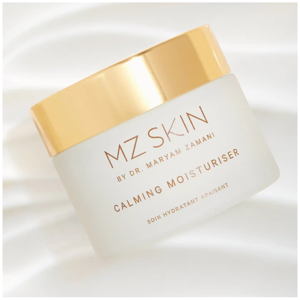 MZ Skin "Calming Moisturiser" drėkinantis kremas su probiotikais. Veido kremai