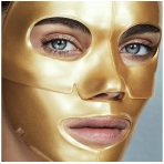 MZ Skin Hydra-Lift Gold Face Mask . Hydrogel masks