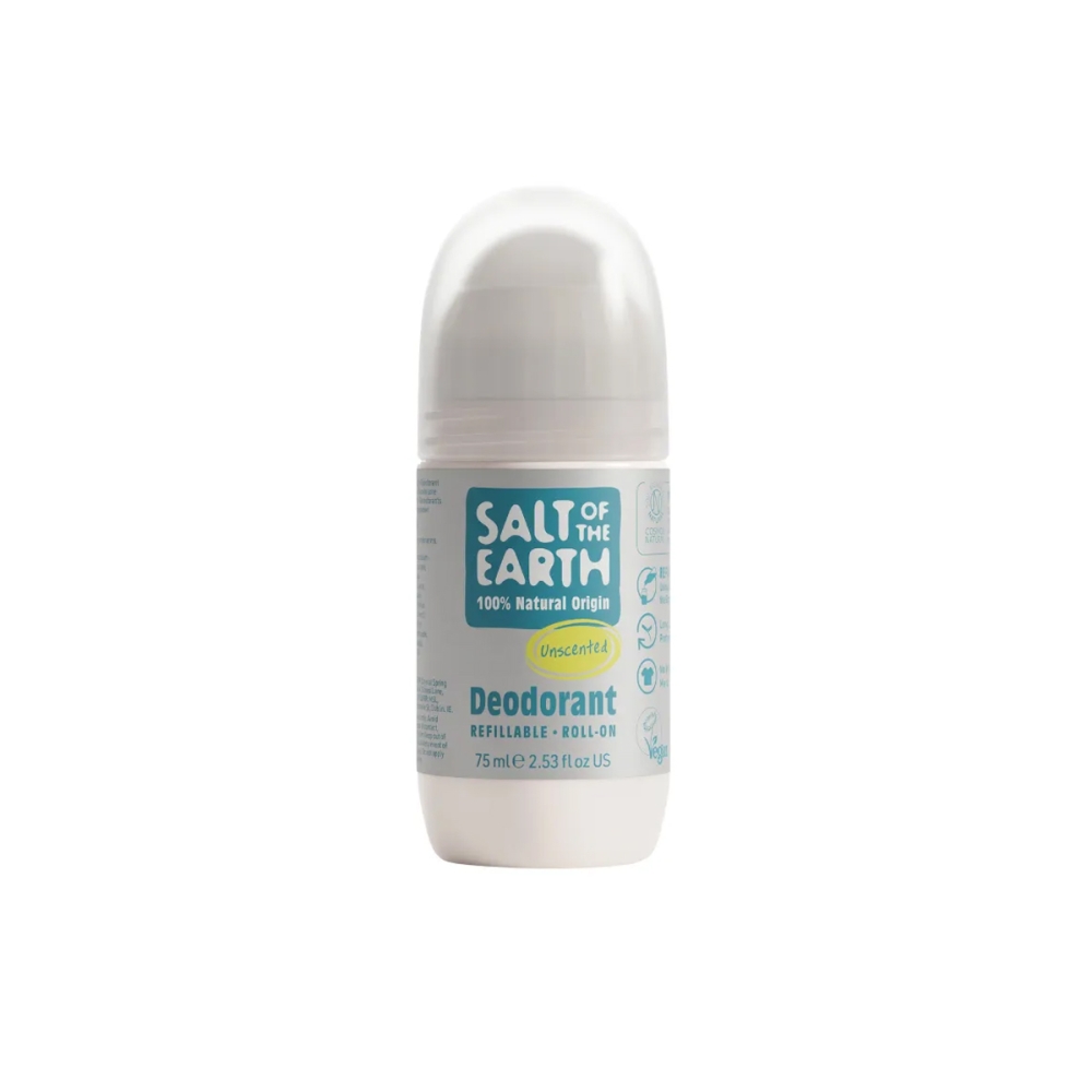 Salt of the Earth Natūralus bekvapis rutulinis dezodorantas. Natūralūs dezodorantai