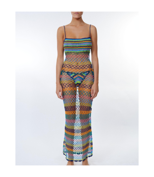 The Crochet Maxi Dress “Pavillion”. Beachwear