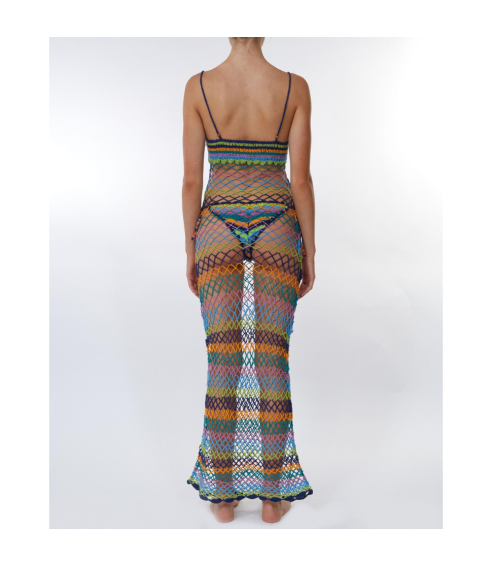 The Crochet Maxi Dress “Pavillion”. Beachwear