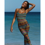 The Crochet Maxi Dress “Pavillion”. Beachwear