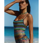 The Crochet Maxi Dress “Pavillion”. Beachwear