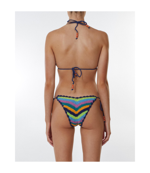 The Crochet Tie Pant - “Pavillion”. Bikini 