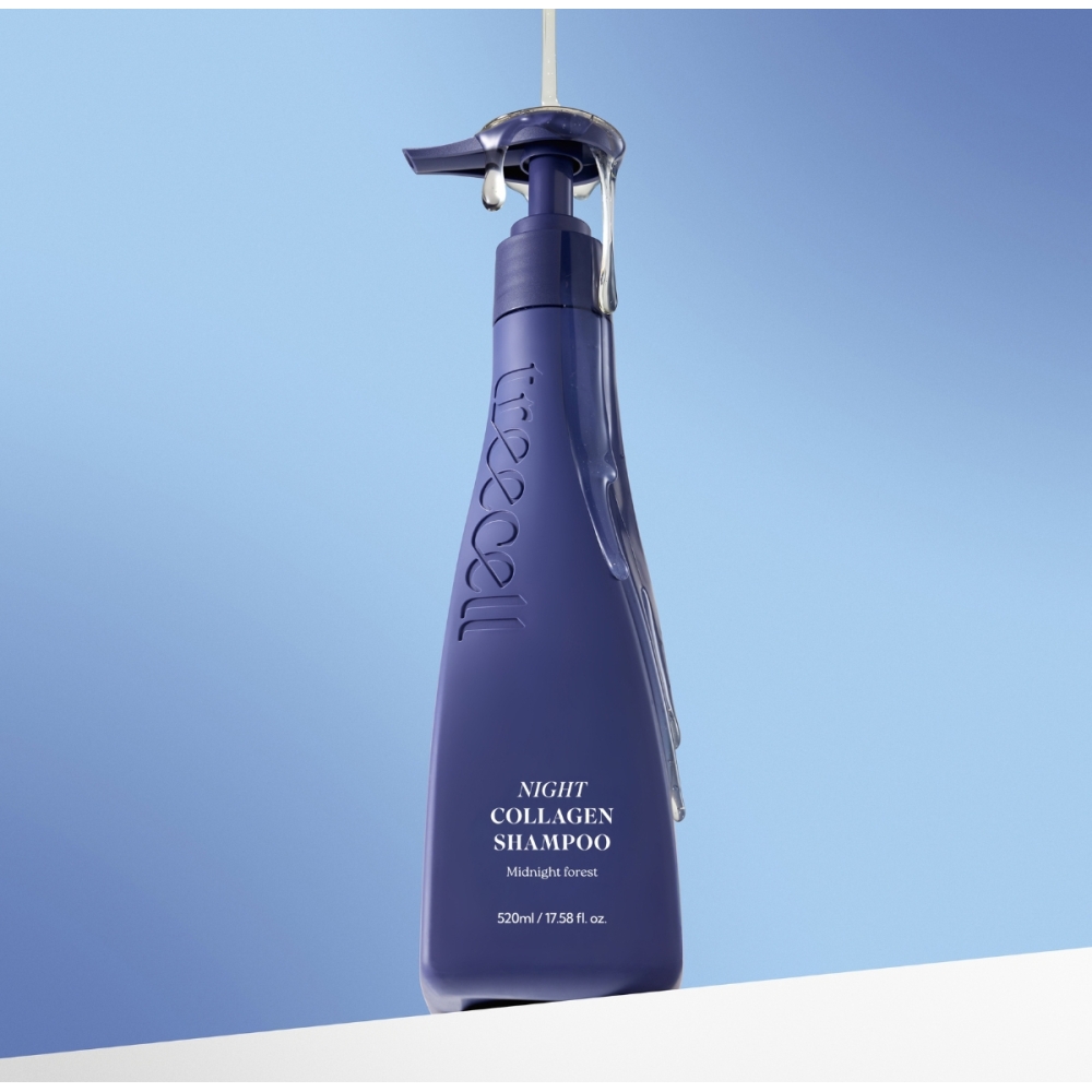 Treecell Night Collagen Shampoo Midnight Forest. Korean Shampoos