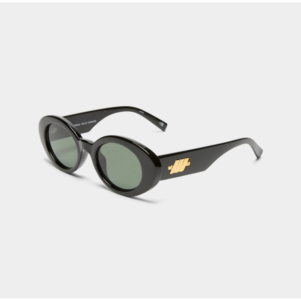 Le Specs Nouveau Vie - Black. Sunglasses