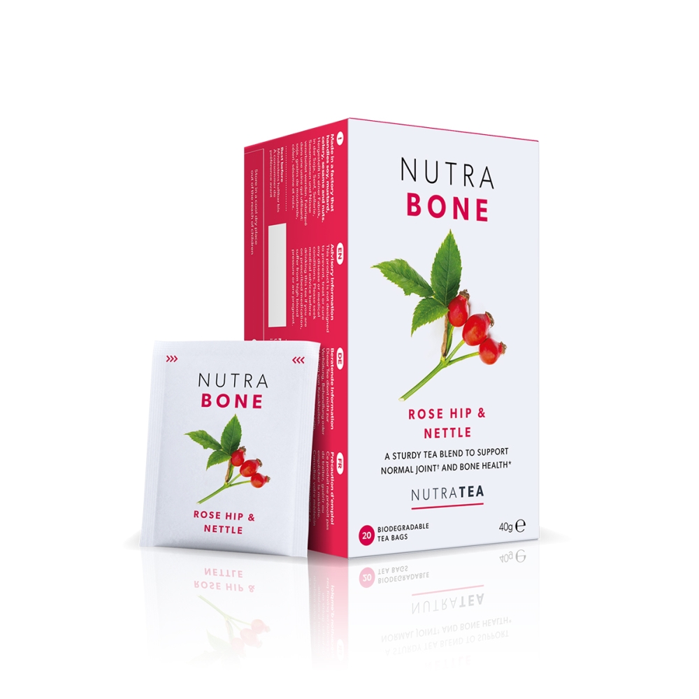 Nutratea "NutraBone" arbata kaulų ir sąnarių sveikatai. Arbata