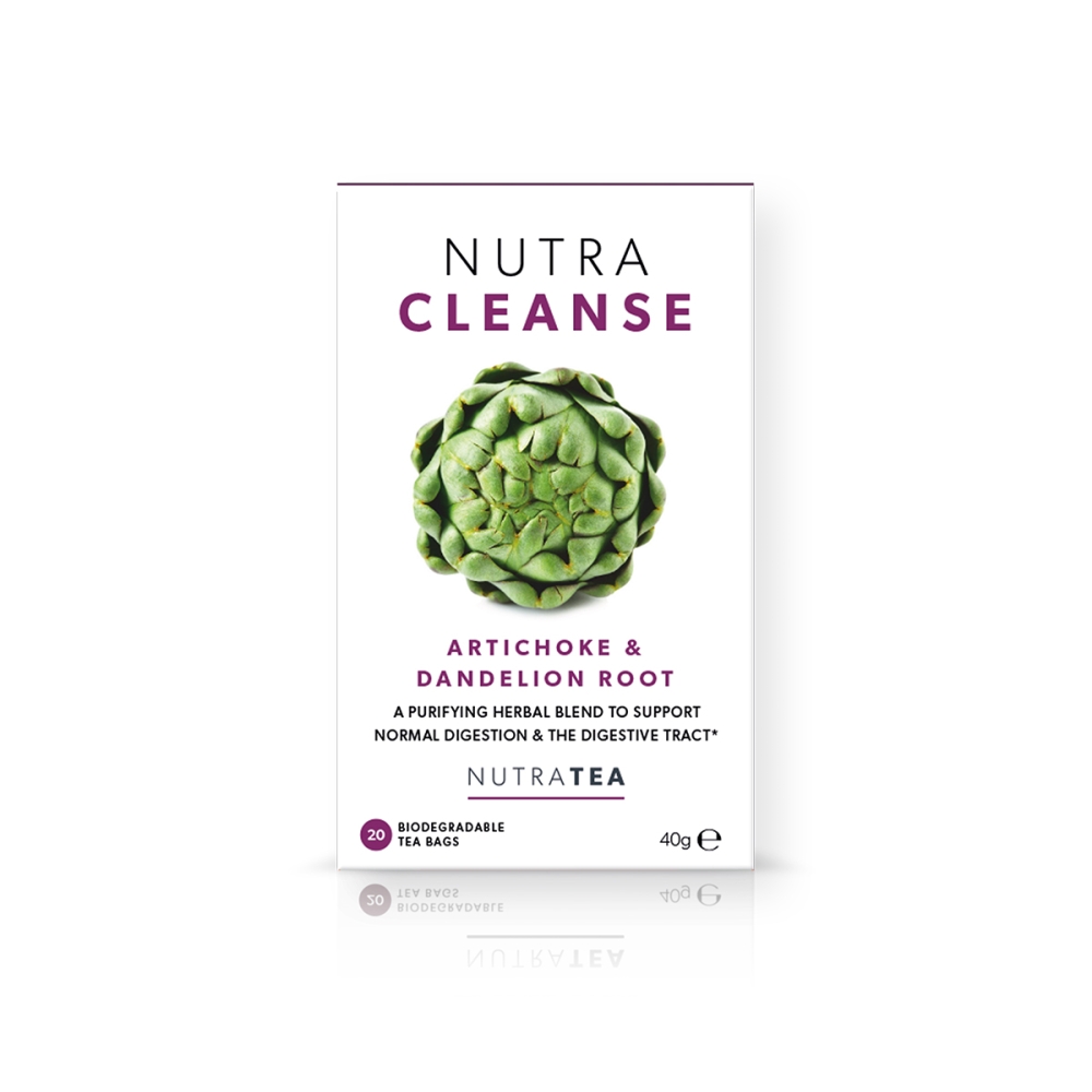 Nutratea "NutraCleanse" arbata virškinimui ir detoksikacijai. Arbata