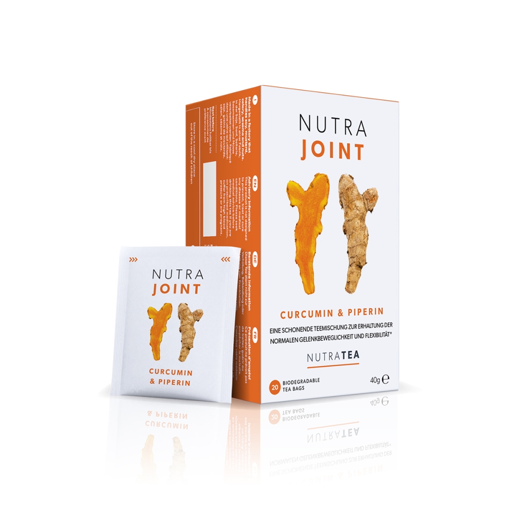 Nutratea "NutraJoint" arbata sąnarių lankstumui ir mobilumui palaikyti. Arbata