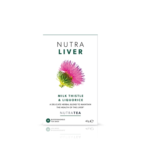 "NutraLiver" arbata kepenų detoksikacijai. Arbata