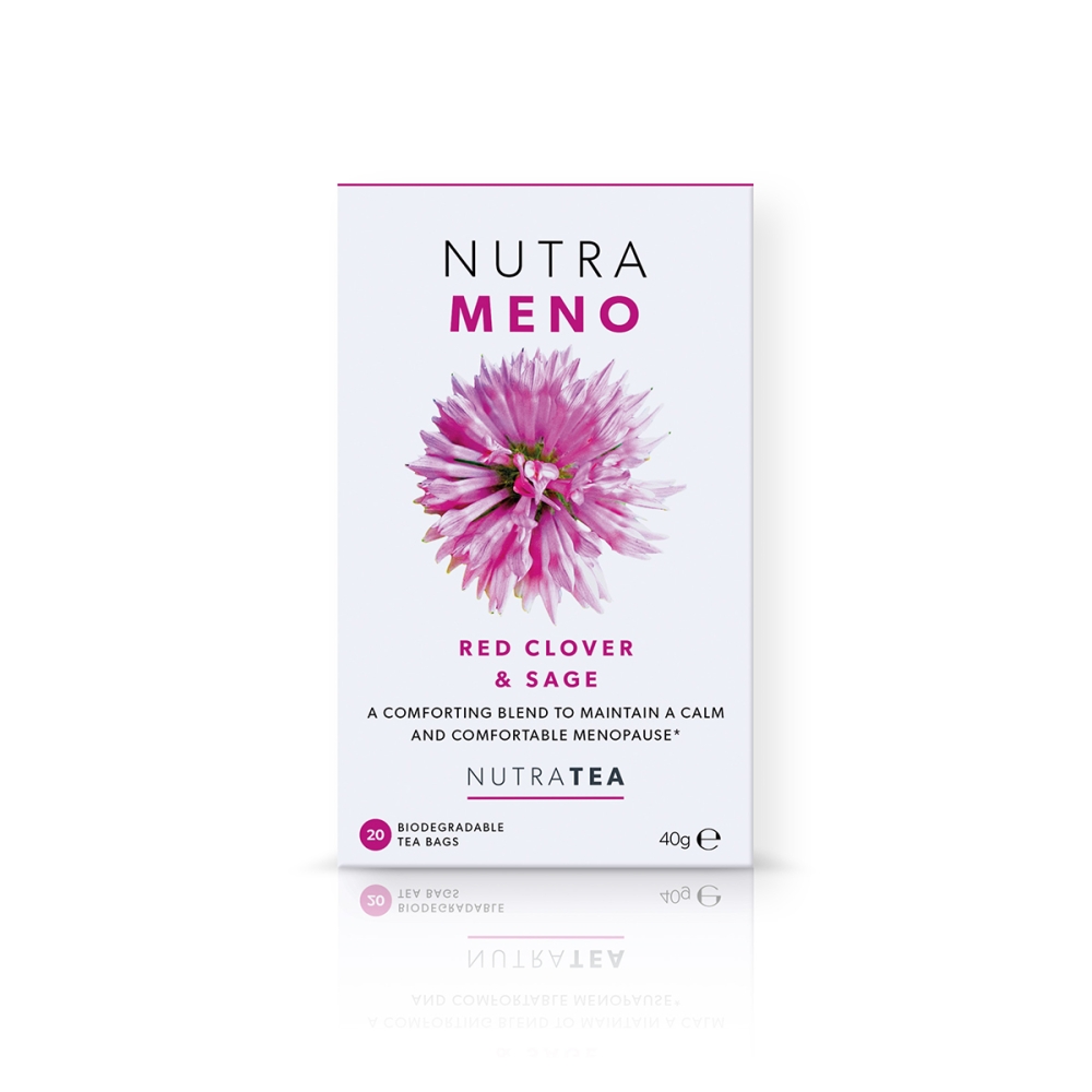 VoomVaya Menopause Support Tea - Natural Menopause Relief For Women With Red Clover & Black Cohosh - Alleviates Hot Flashes, Night Sweats, Mood Swings - Peach Flavor - 30 Teabags