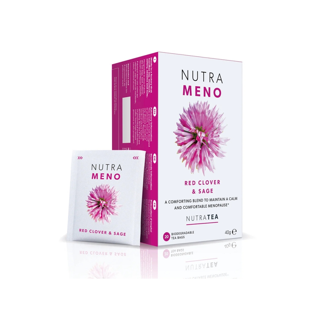 Nutratea "NutraMeno" arbata menopauzės ir perimenopauzės metu. Arbata