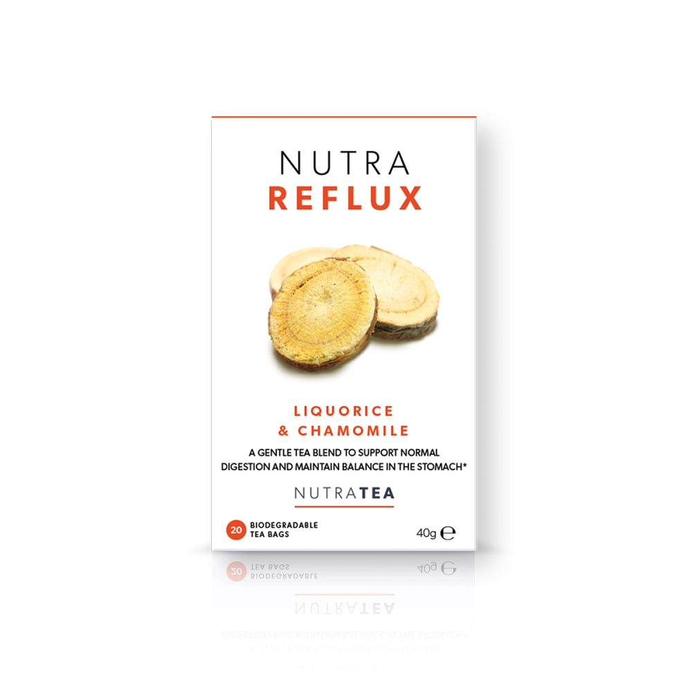 "NutraReflux" arbata skrandžiui ir virškinimui. Arbata