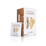 NutraTea “Ginseng and Ginger“ arbata gyvybingumui ir ištvermei. Arbata