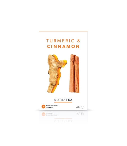 NutraTea “Turmeric and Cinnamon“ arbata imunitetui. Arbata