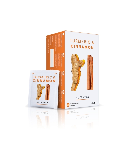 NutraTea “Turmeric and Cinnamon“ arbata imunitetui. Arbata