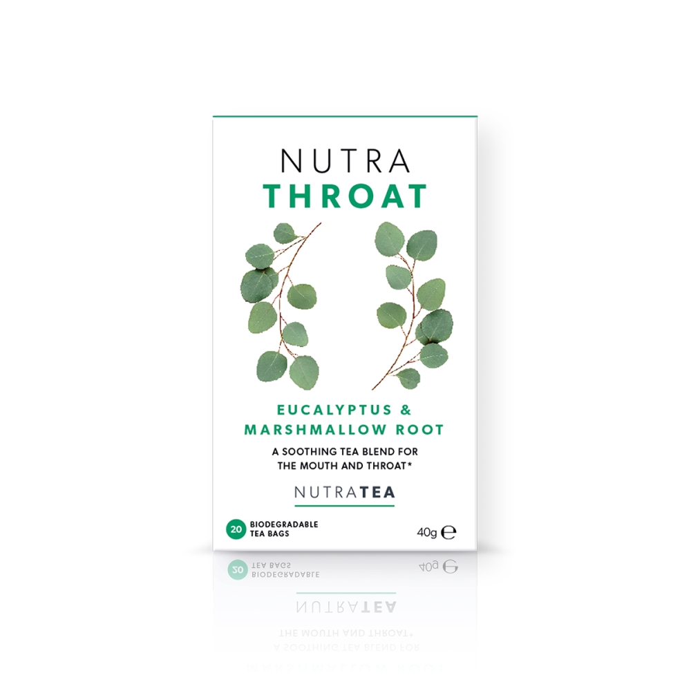 Nutratea  "NutraThroat" arbata gerklei ir viršutiniams kvėpavimo takams. Arbata