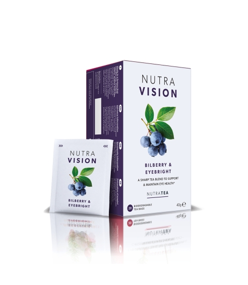 "NutraVision" arbata sveikoms akims. Arbata