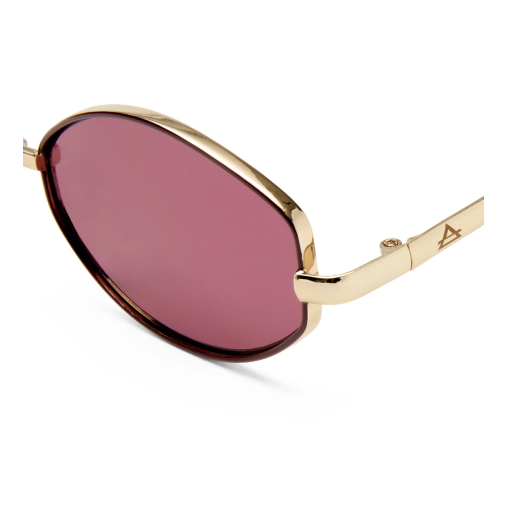 AIRE Sunglasses Objective - Gold Burgundy Mono AIRE Objective - Gold Burgundy Mono. Sunglasses
