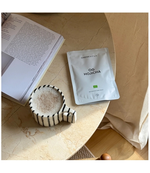 "OG Hojicha" Organic Hojicha Dark Roast. Green Tea