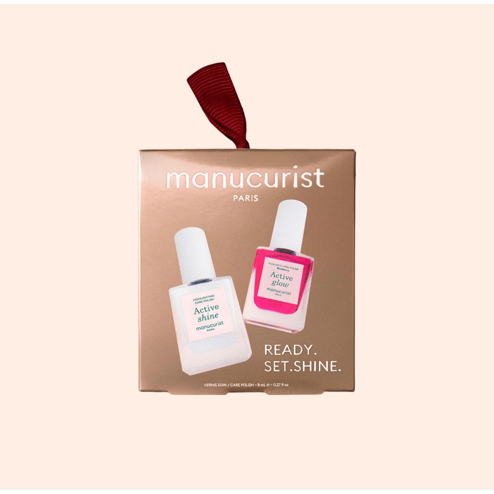 Manucurist Dovanų rinkiniai kūnui “Ornament Duo Minis Active“ nagų priežiūros priemonių rinkinys Manucurist “Ornament Duo Minis Active“ nagų priežiūros priemonių rinkinys. Dovanų rinkiniai kūnui