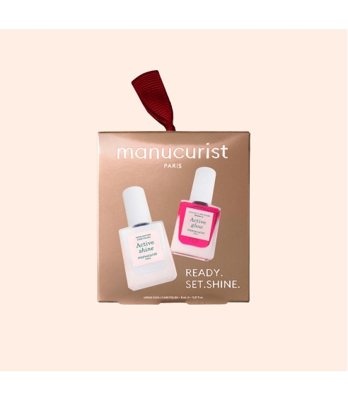 “Ornament Duo Minis Active“ nagų priežiūros priemonių rinkinys. Dovanų rinkiniai kūnui