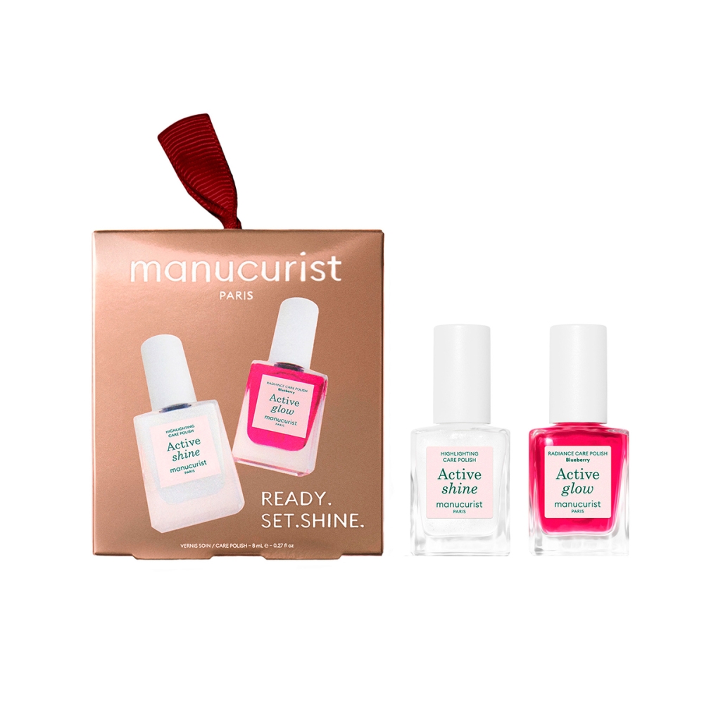 Manucurist Dovanų rinkiniai kūnui “Ornament Duo Minis Active“ nagų priežiūros priemonių rinkinys Manucurist “Ornament Duo Minis Active“ nagų priežiūros priemonių rinkinys. Dovanų rinkiniai kūnui
