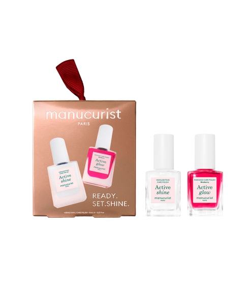 “Ornament Duo Minis Active“ nagų priežiūros priemonių rinkinys. Dovanų rinkiniai kūnui