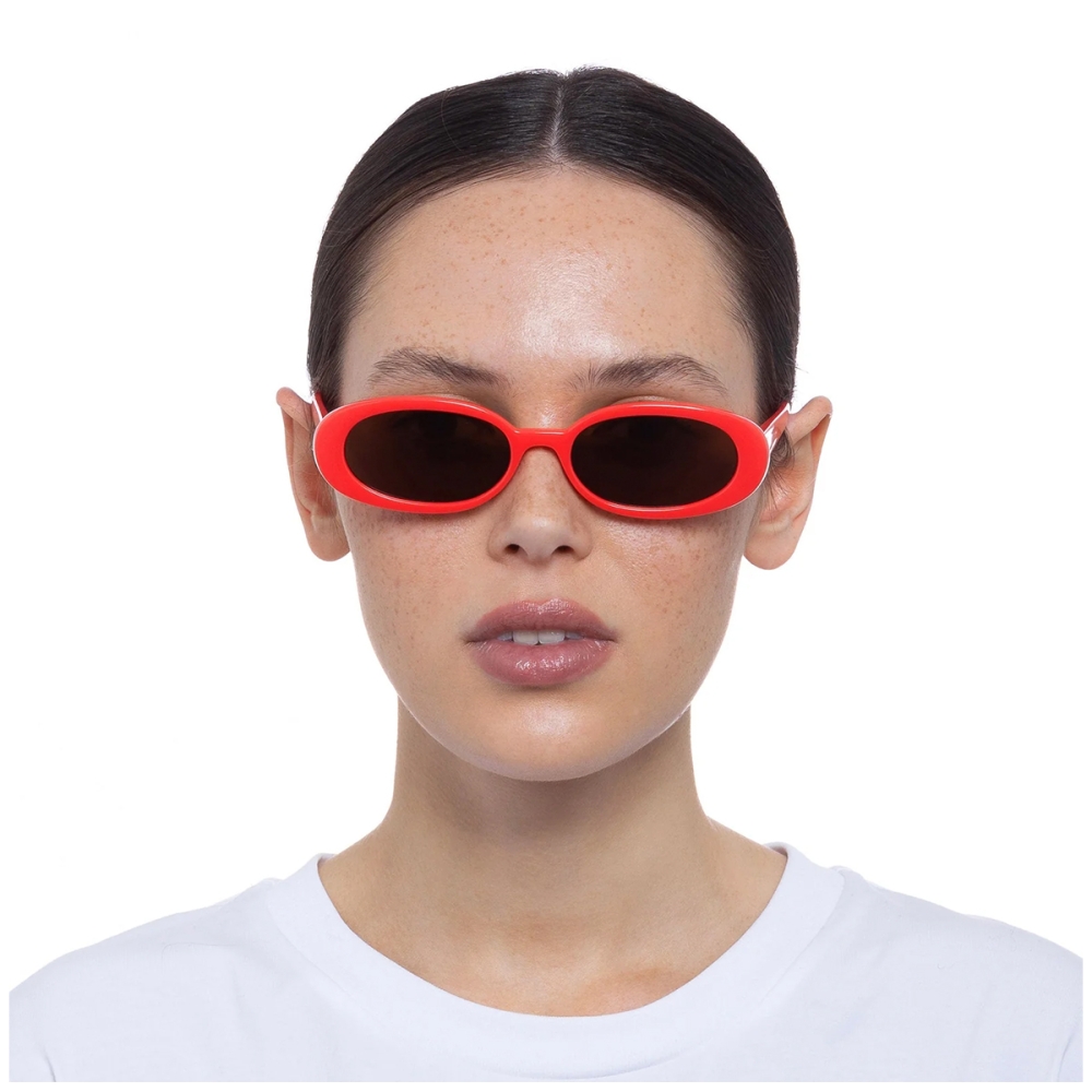 OUTTA LOVE | ELECTRIC ORANGE. Sunglasses