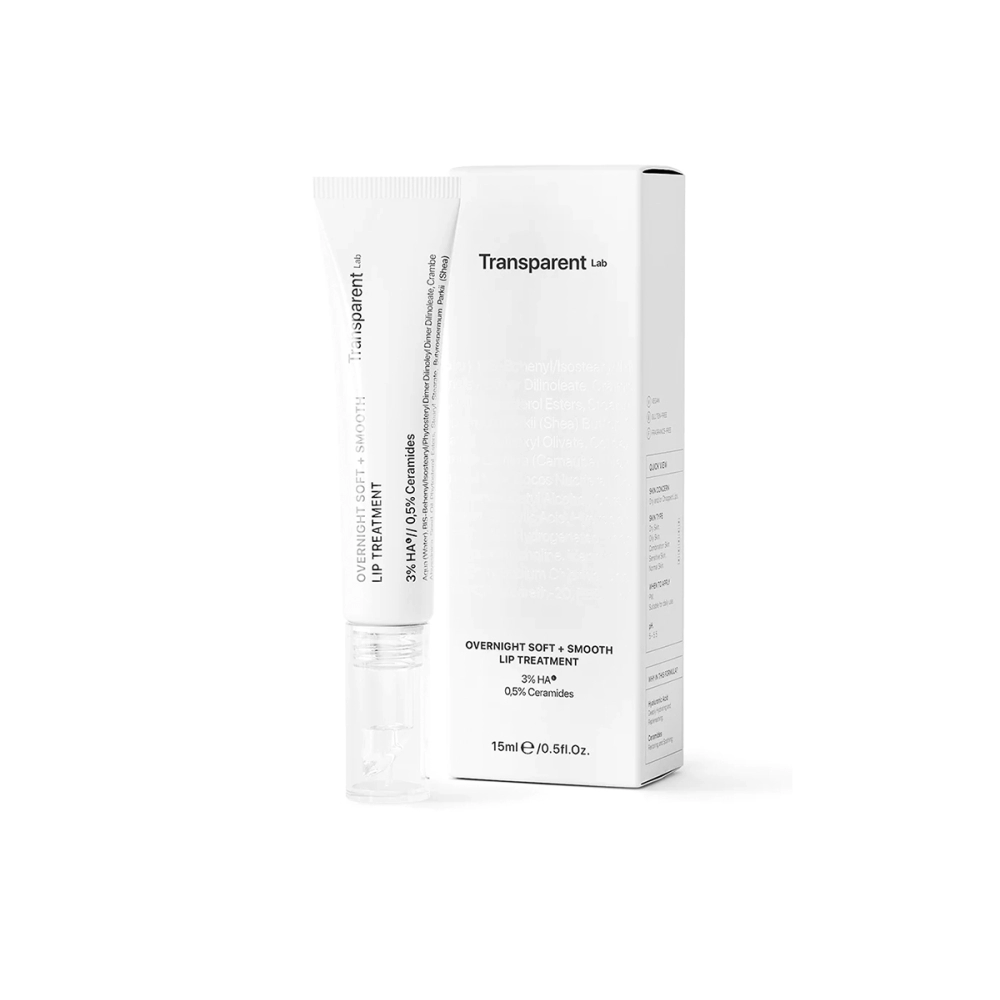 Transparent Lab Overnight Soft + Smooth Lip Treatment. Lip care
