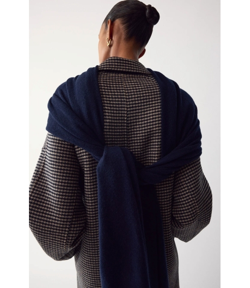 Oversized Houndstooth Coat. Coats