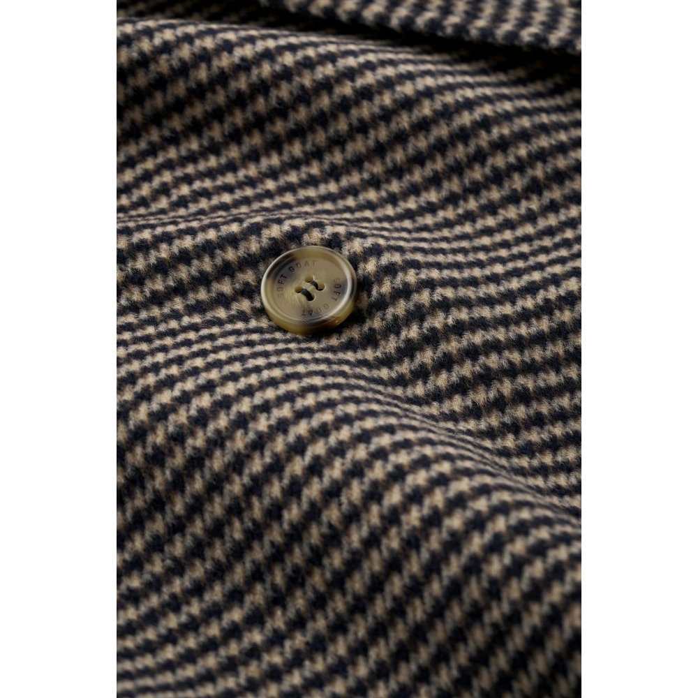 Soft Goat Coats Oversized Houndstooth Coat Soft Goat Oversized Houndstooth Coat. Coats
