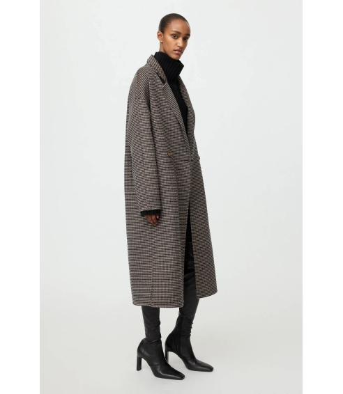 Oversized Houndstooth Coat. Coats
