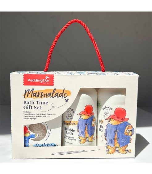  "Paddington Marmalade Bath Time" rinkinys. Kūno priežiūra kūdikiams ir vaikams