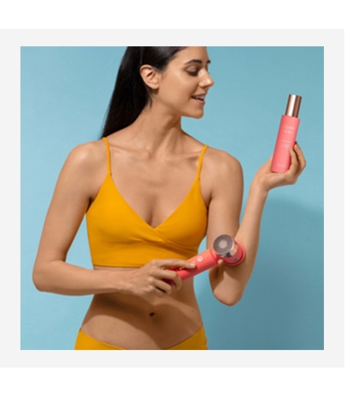 “PEACH™ 2” intensyvios pulsinės šviesos prietaisas plaukelių šalinimui. Prietaisai kojoms